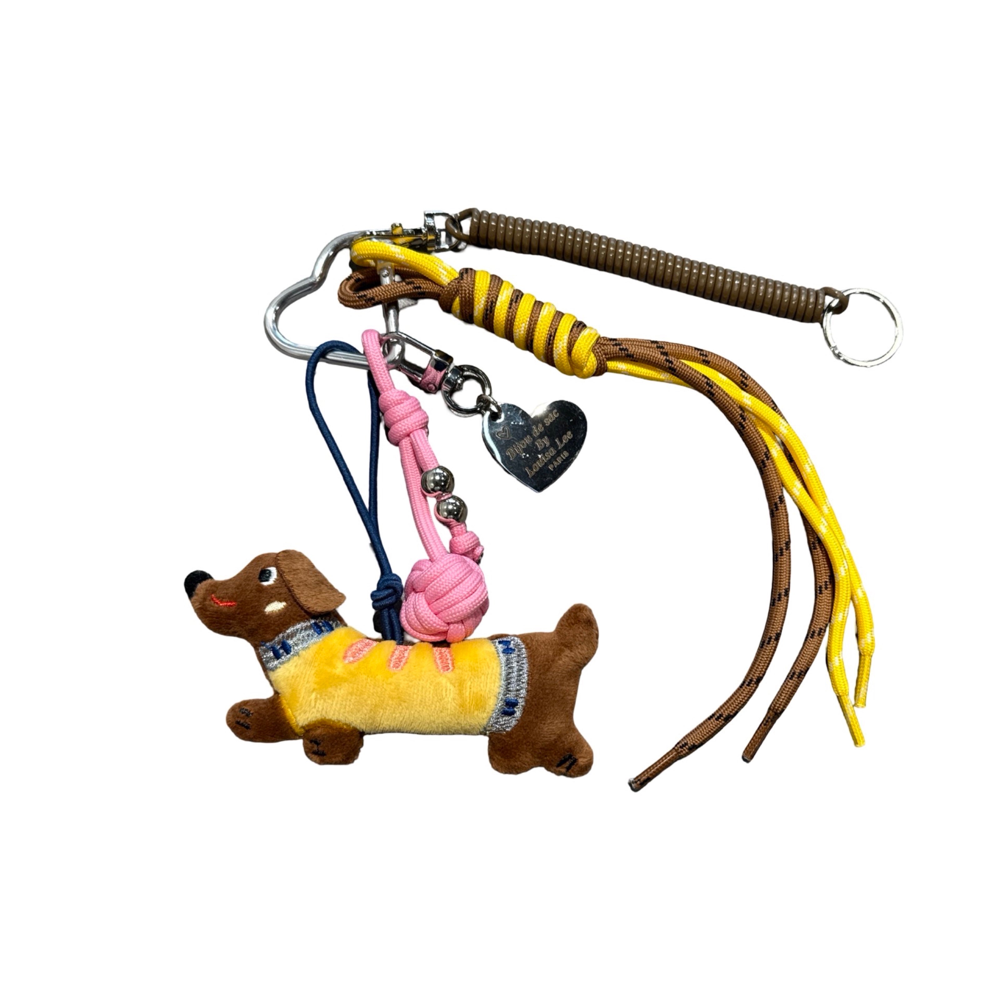 BIJOU DE SAC CHIEN TECKEL ANIMAL BS457