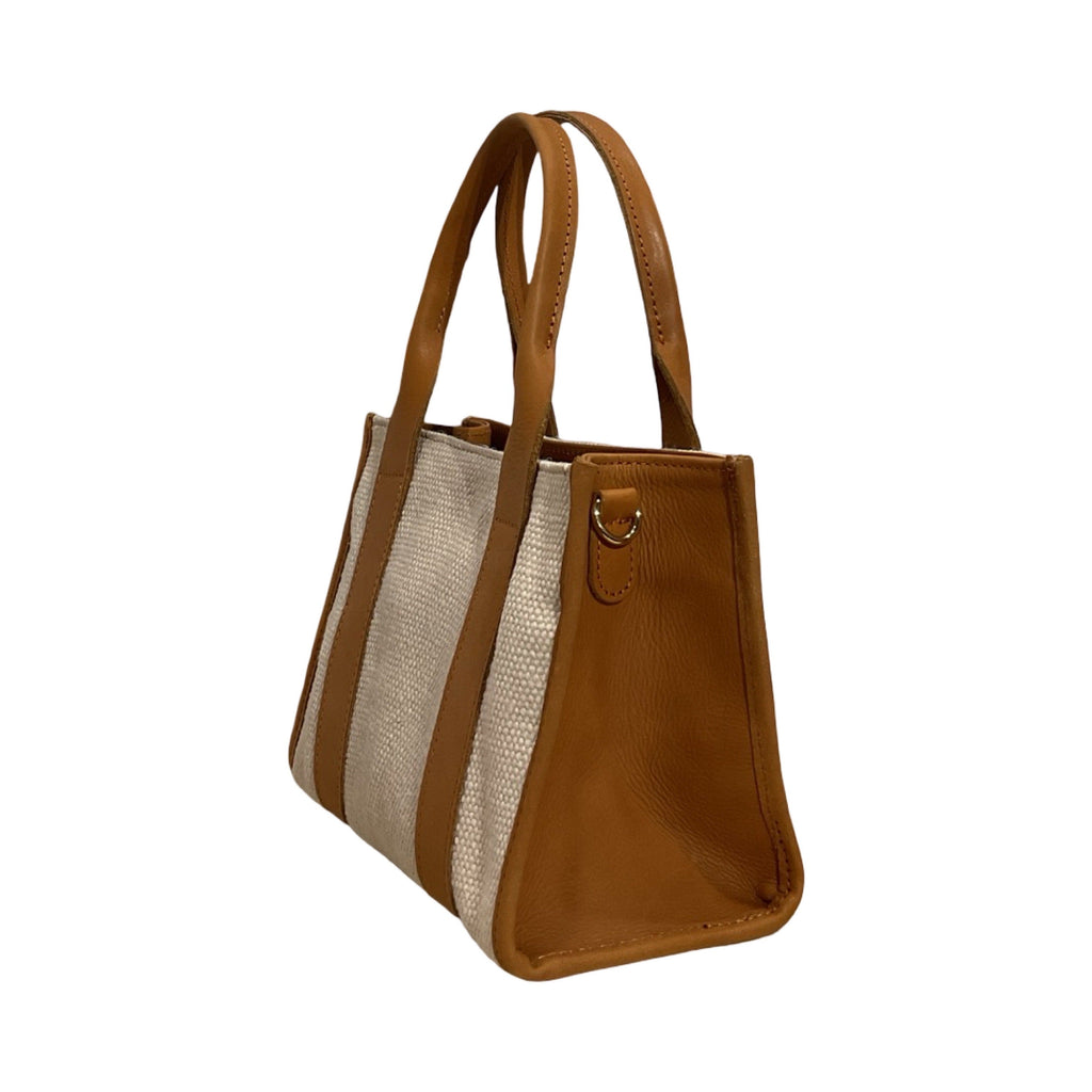 SAC A MAIN LIN CABAS LOUISE PETIT