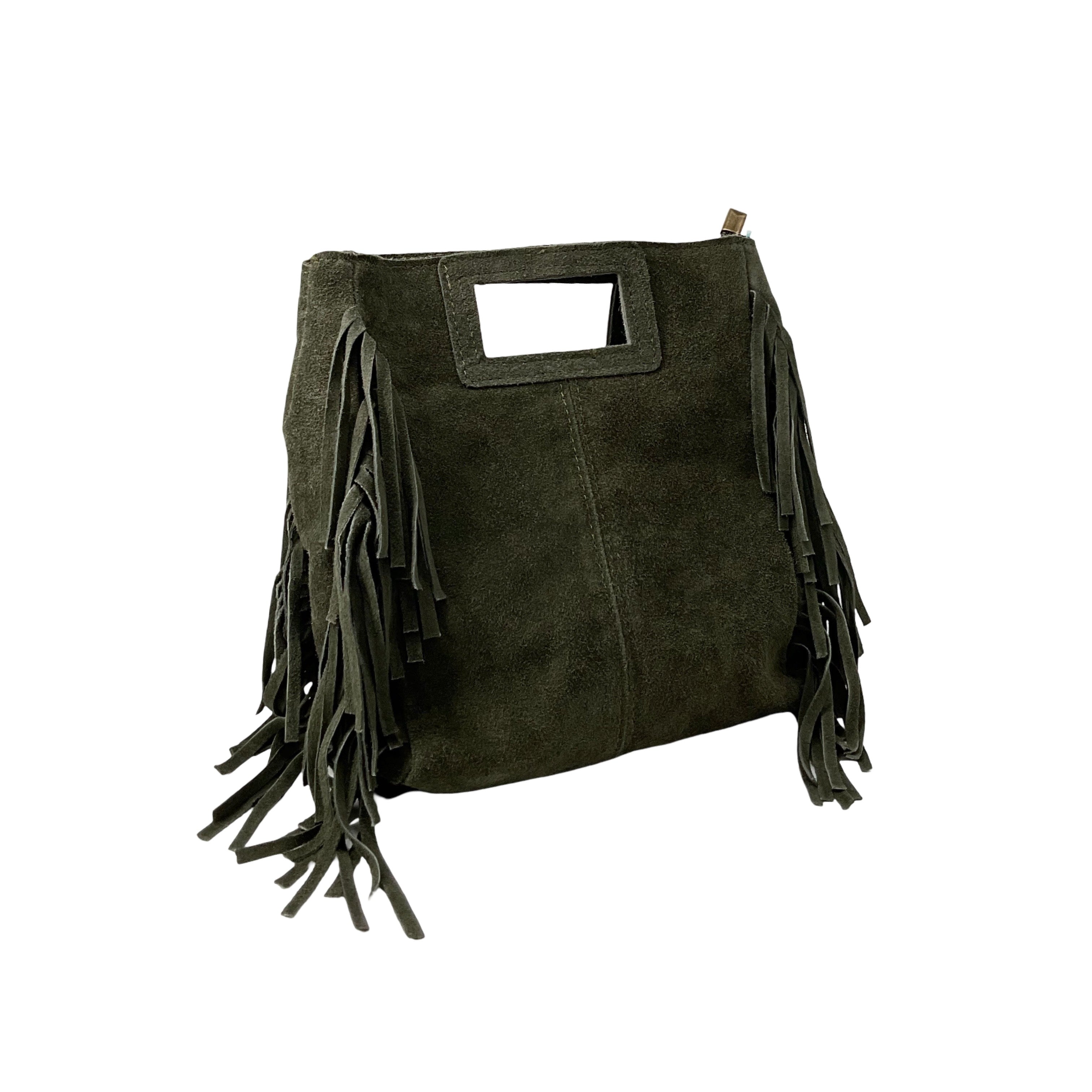 SAC CUIR DAIM MARION TALL