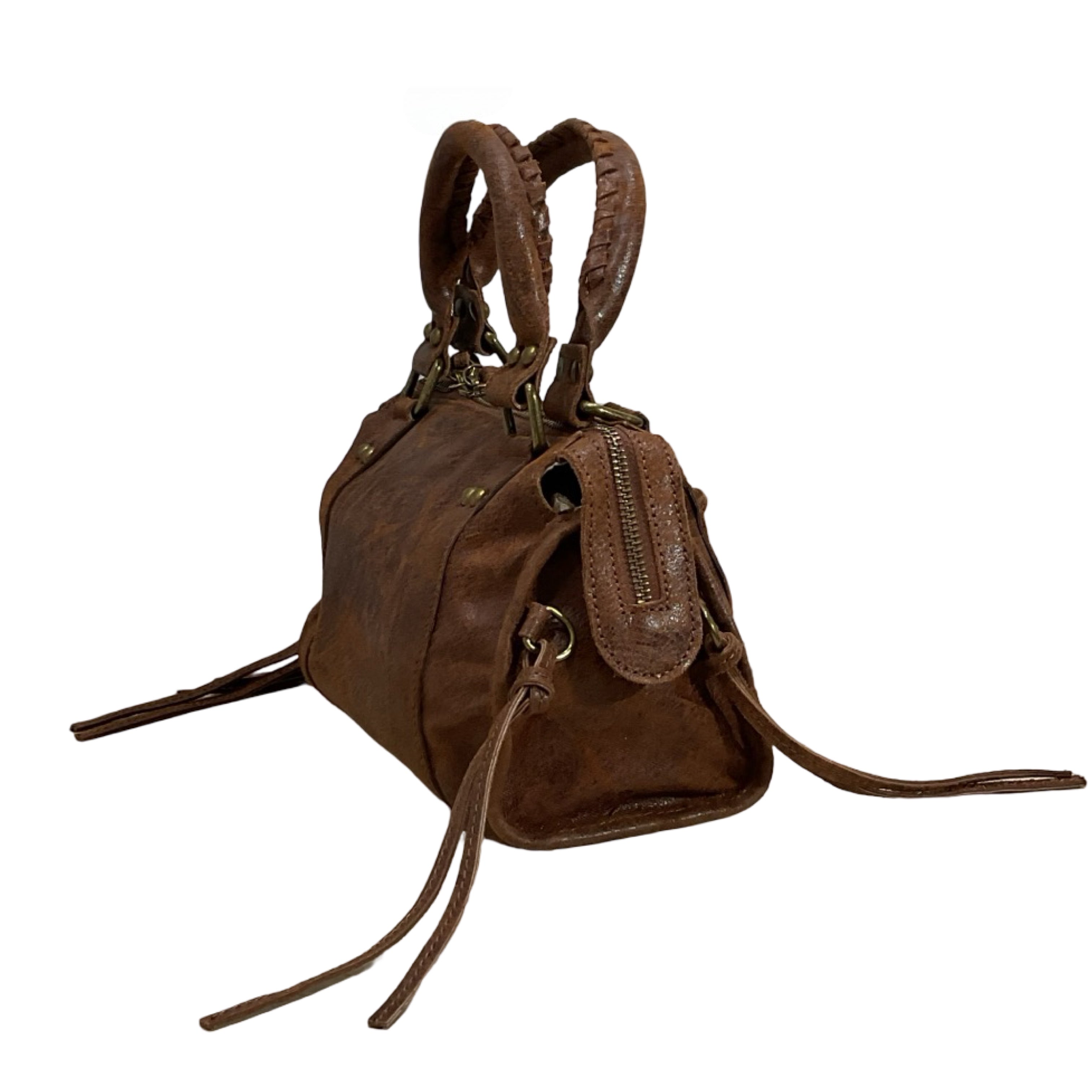 SAC CUIR MATE CAPUCINE S