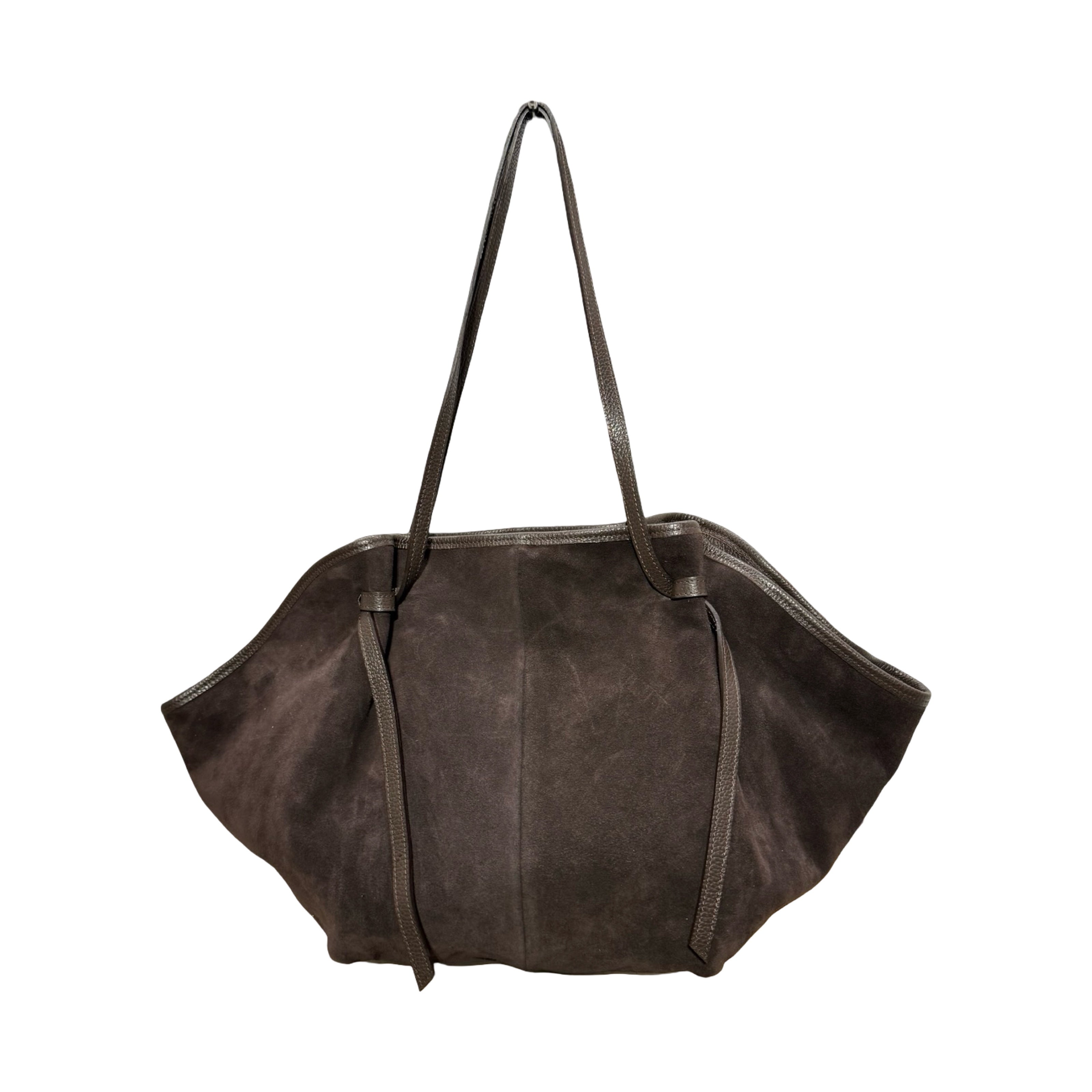 SAC CUIR SUÈDE SHOPPING