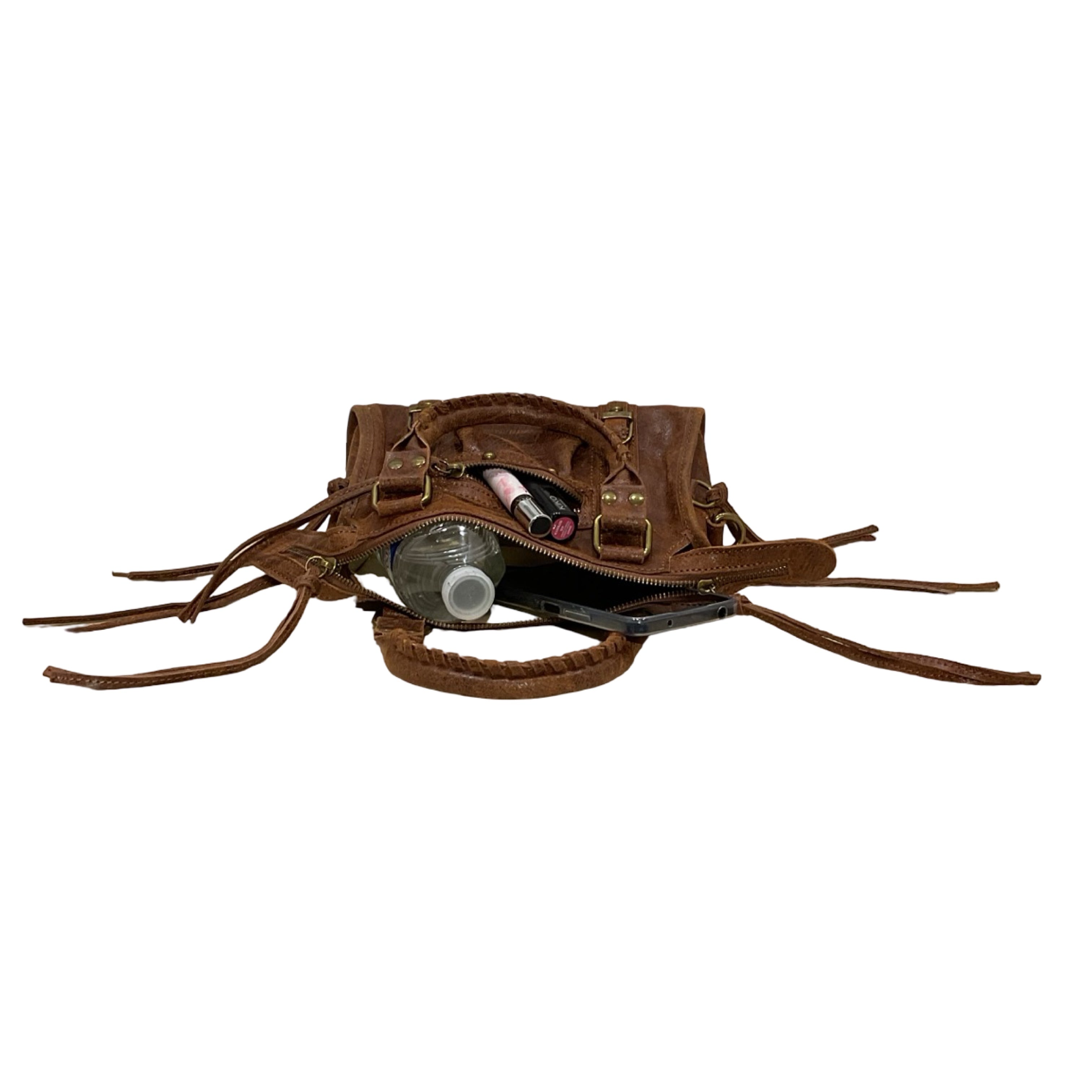 SAC CUIR MATE CAPUCINE S