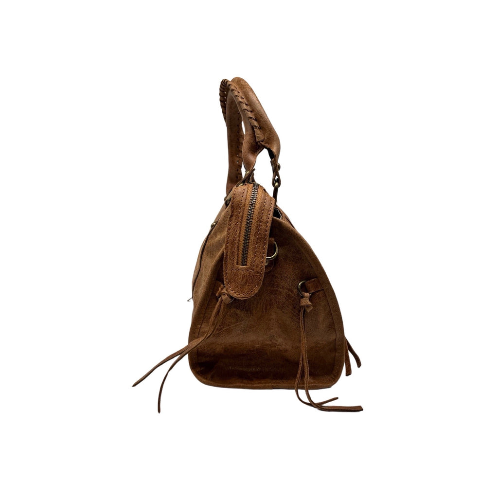 SAC A MAIN CUIR MATE CAPUCINE M
