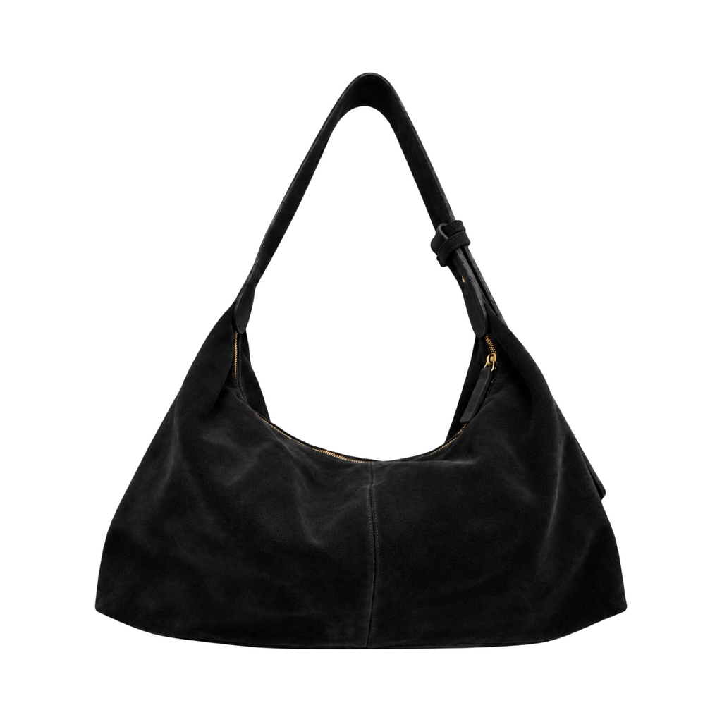 Sac porté épaule en cuir Suède Sienna
