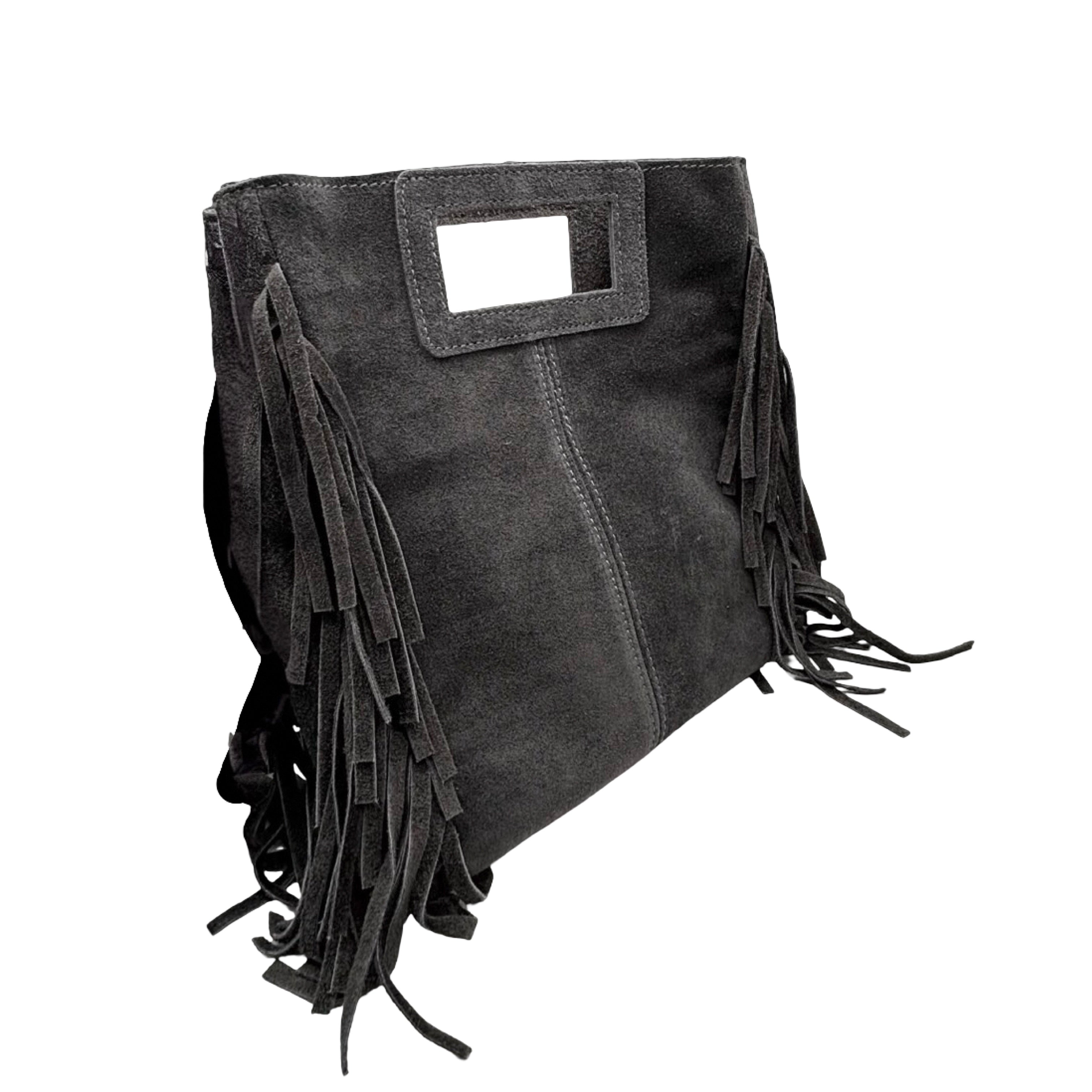 SAC CUIR DAIM MARION TALL