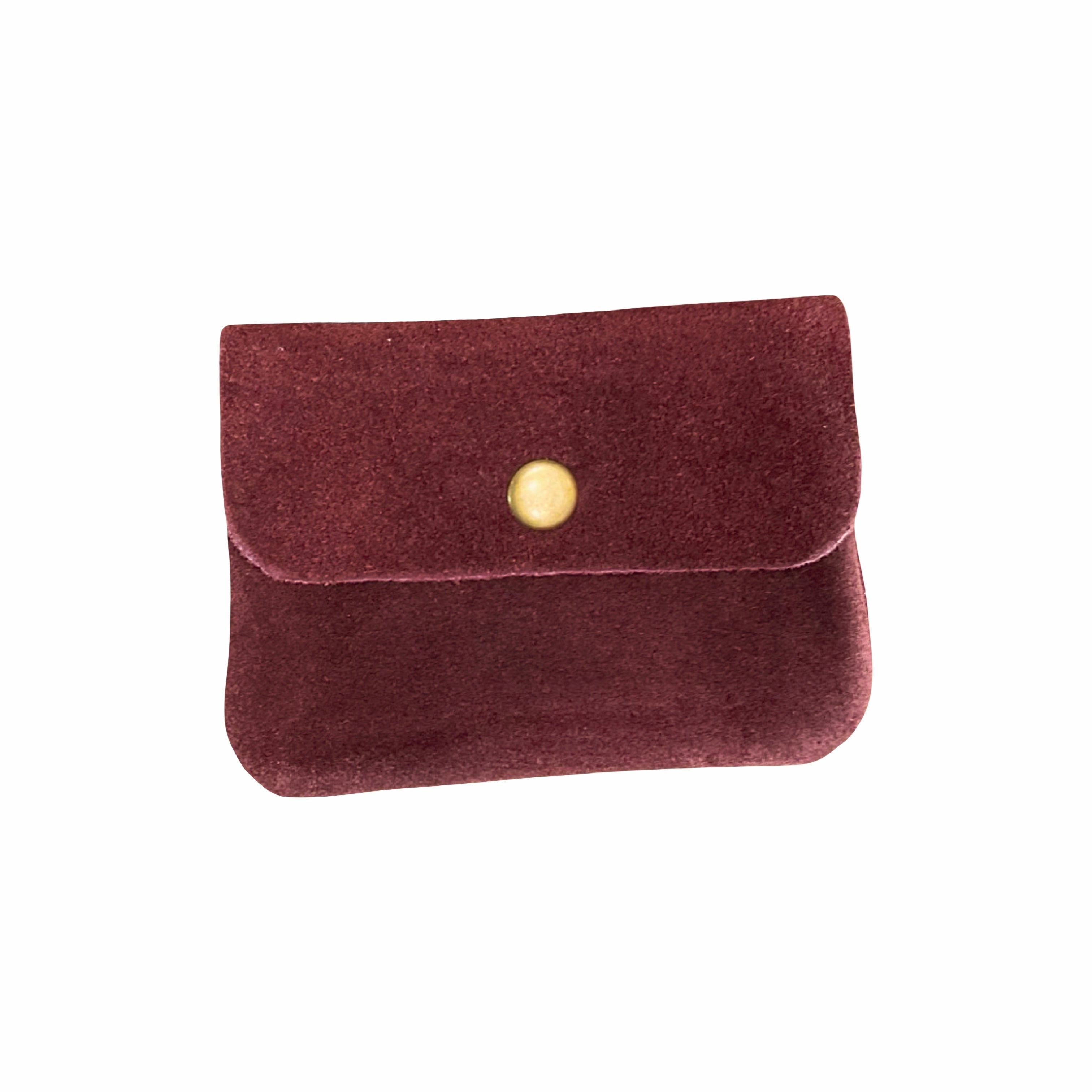 PETIT PORTE MONNAIE CUIR SUEDE 11CM