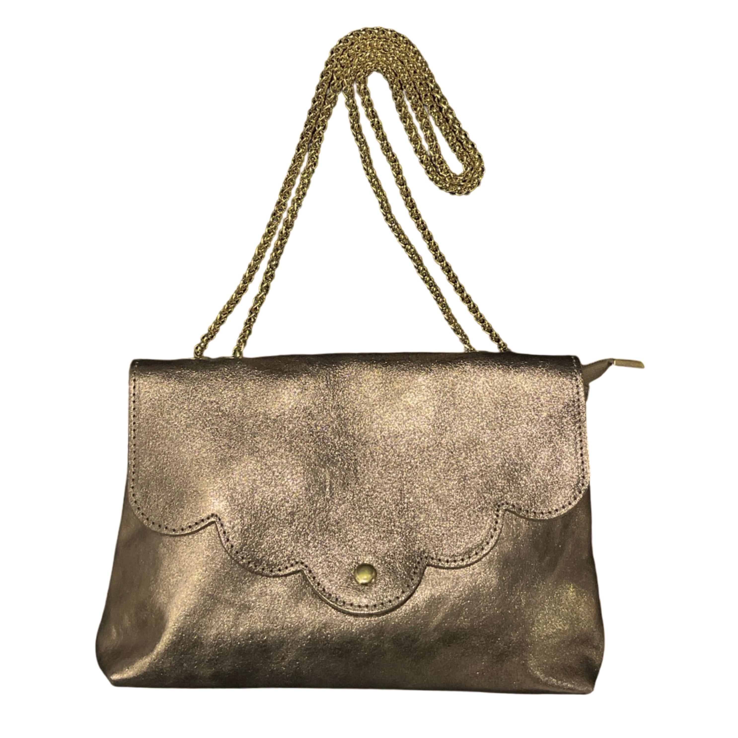 POCHETTE RABAT CUIR IRISE MIRAGE
