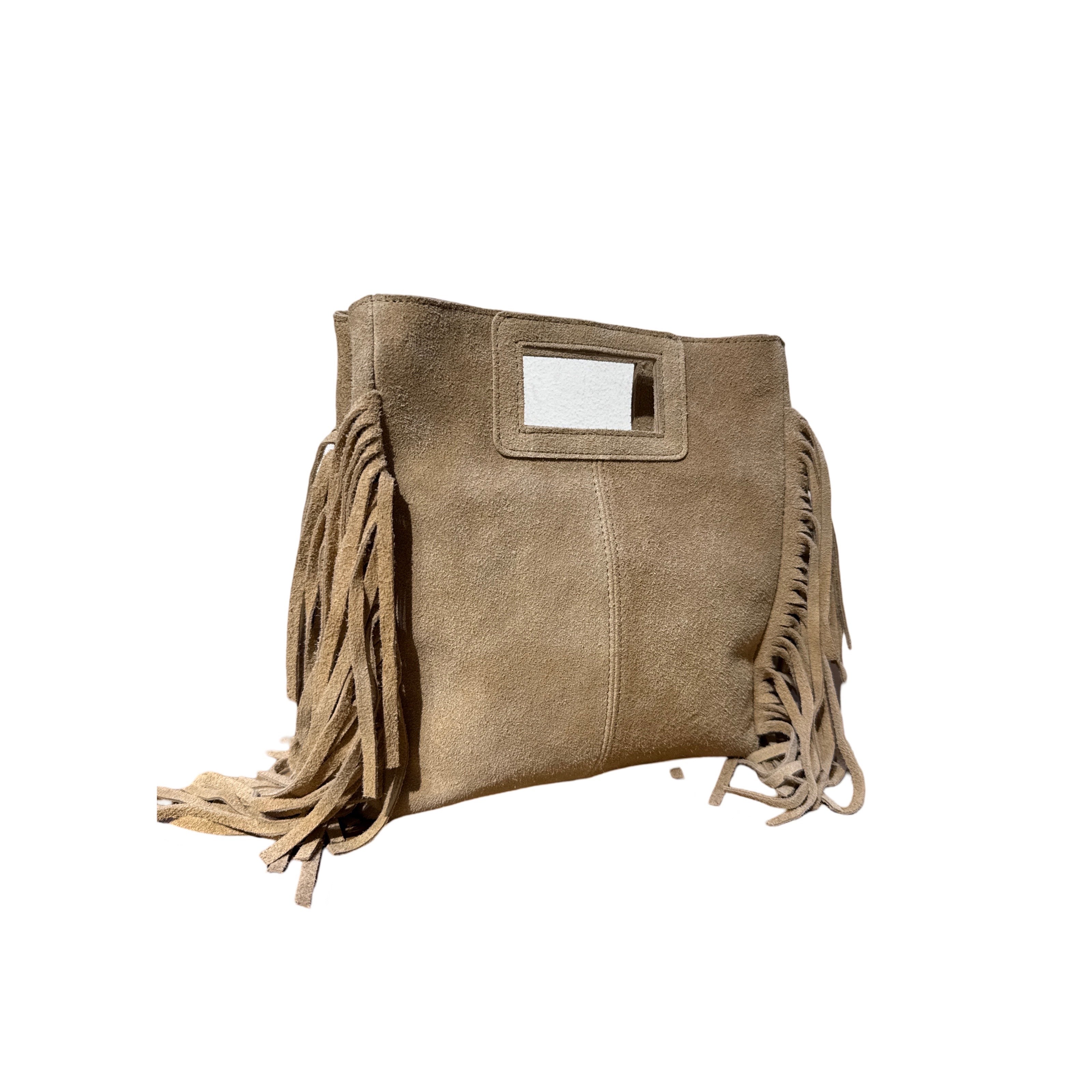 SAC CUIR DAIM MARION TALL