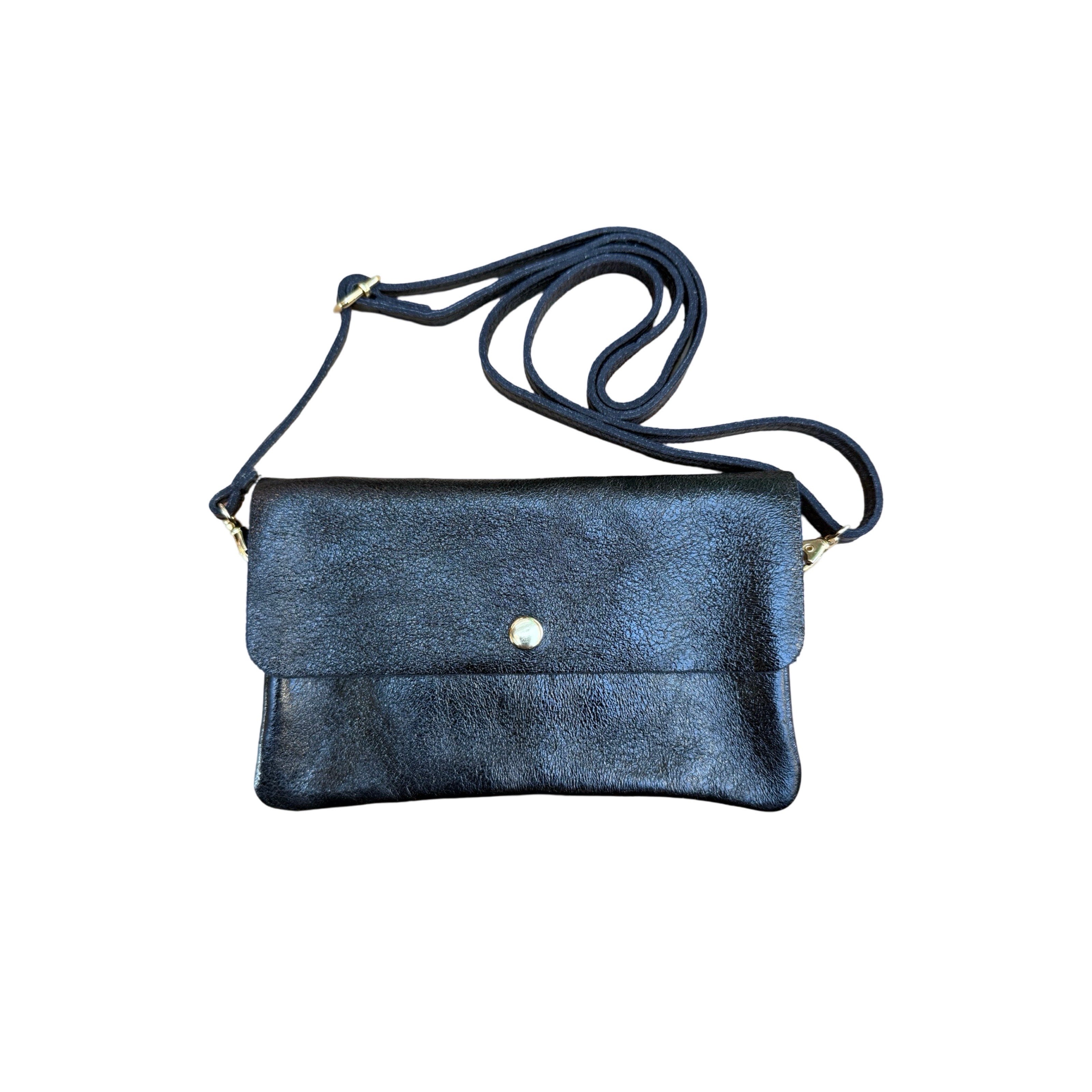 POCHETTE BANDOULIERE CUIR IRISE