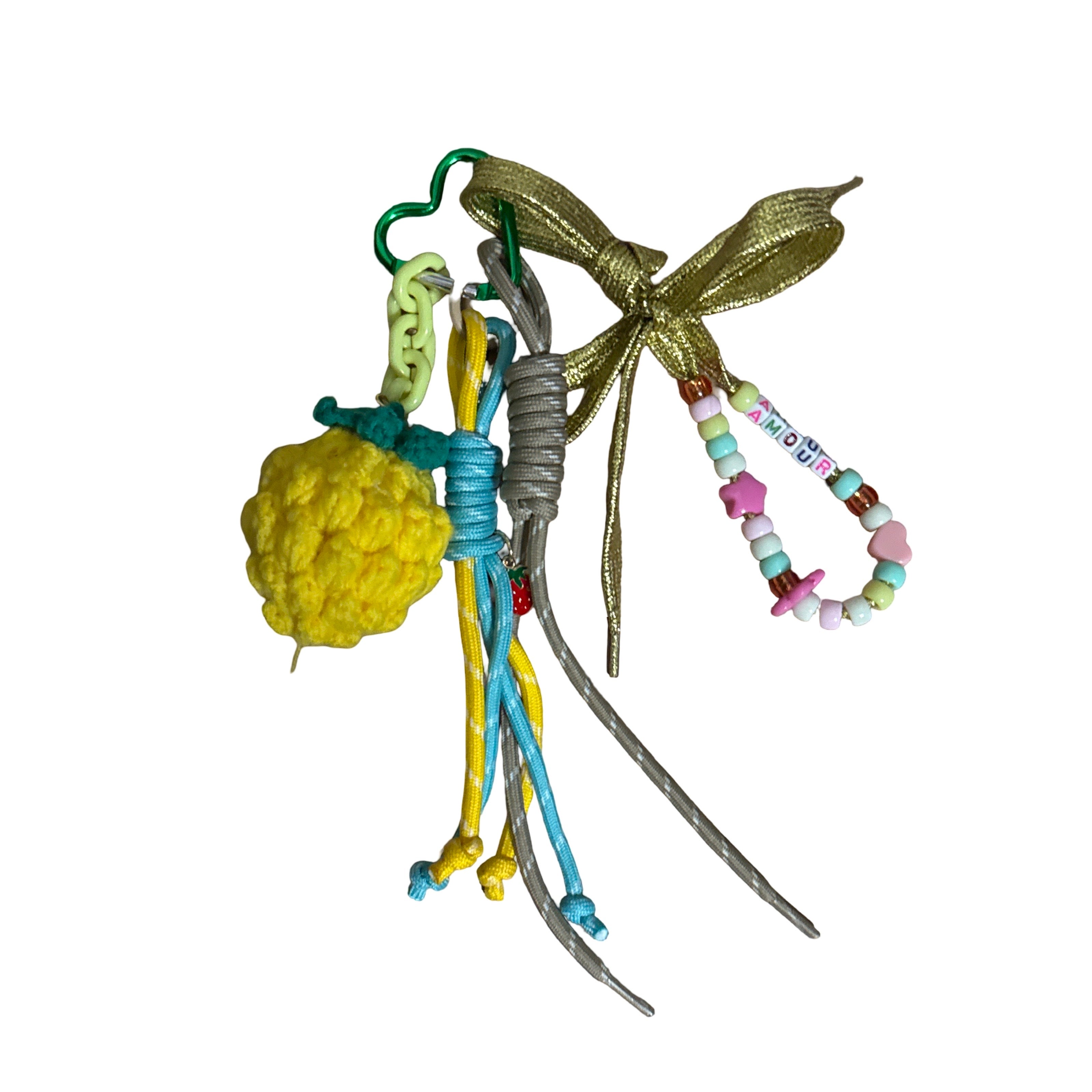 BIJOU DE SAC FRUIT CITRON BS117