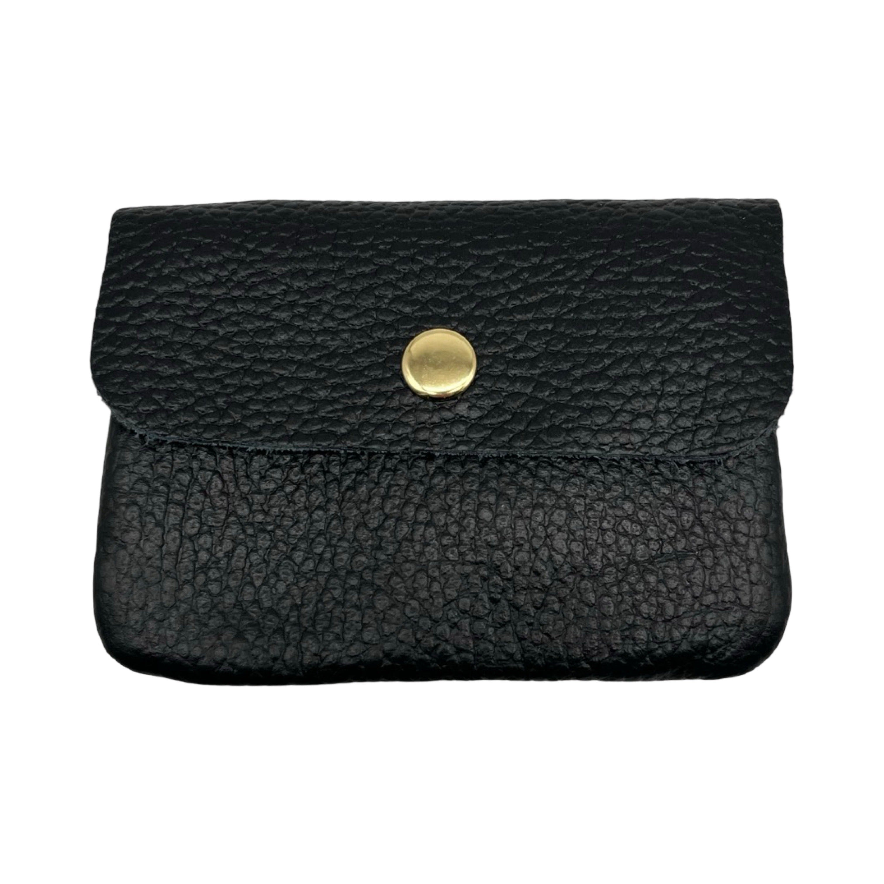 PETIT PORTEMONNAIE CUIR GRAINE