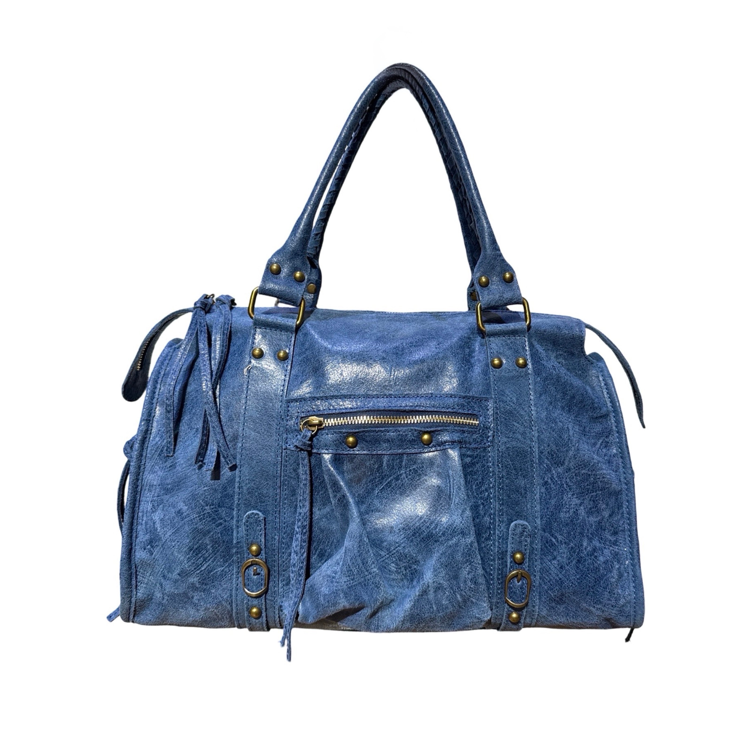 SAC CUIR MATE CAPUCINE L