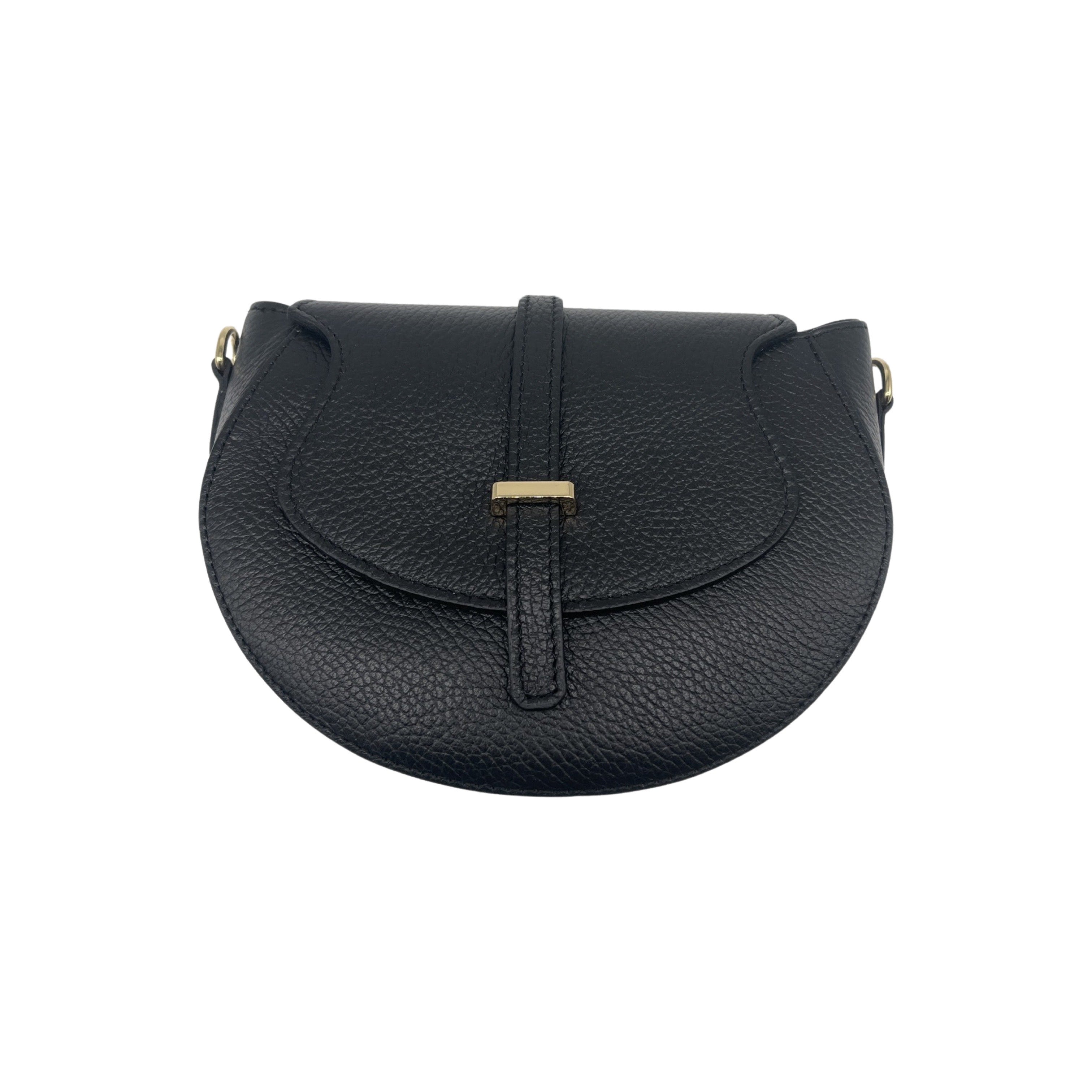 SAC BANDOULIERE CUIR GRAINE MADELENA