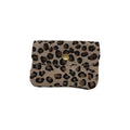 PETIT PMONNAIE CUIR SUEDE LEOPARD  11CM