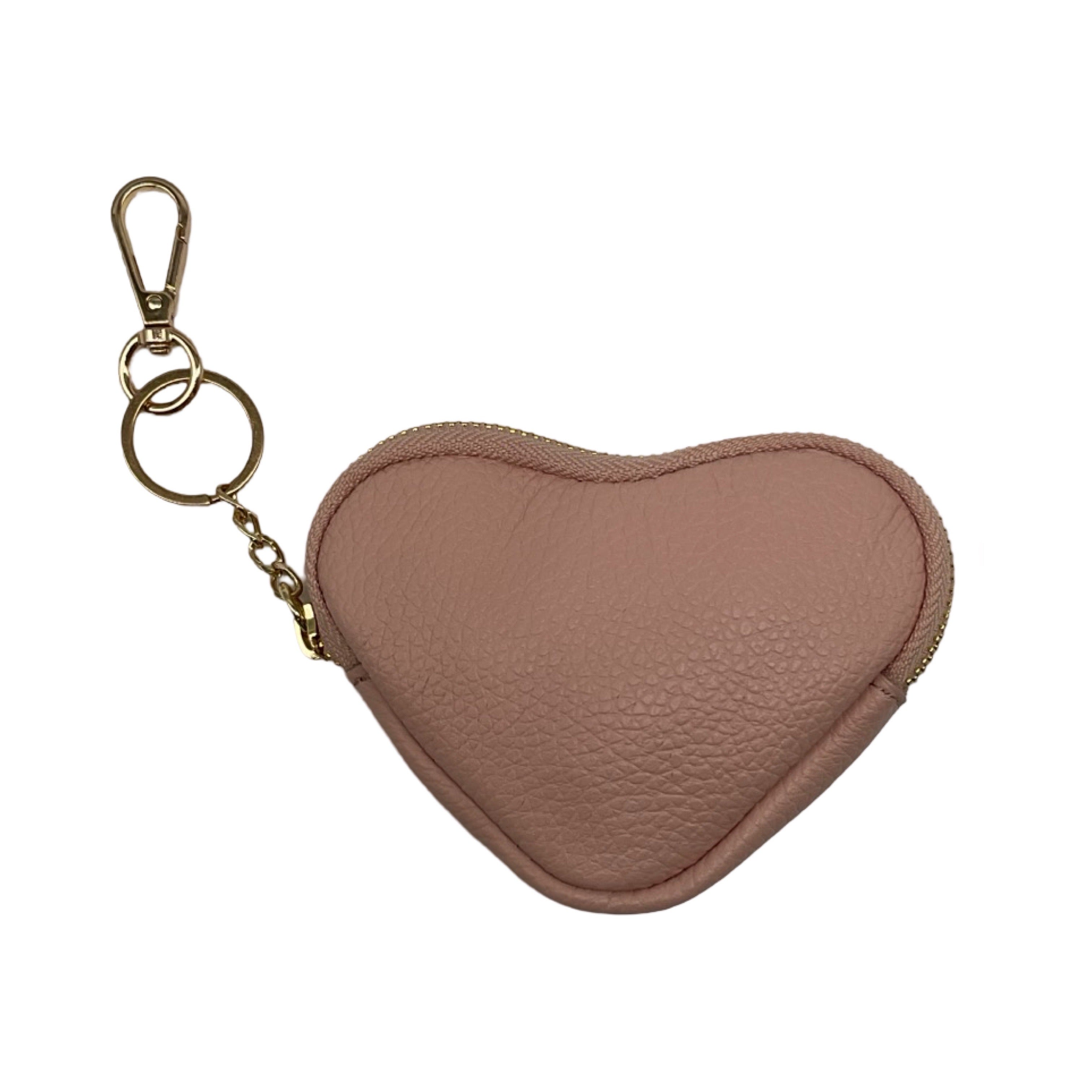PORTEMONNAIE Porte-Cartes Bijou de Sac Charm CUIR COEUR