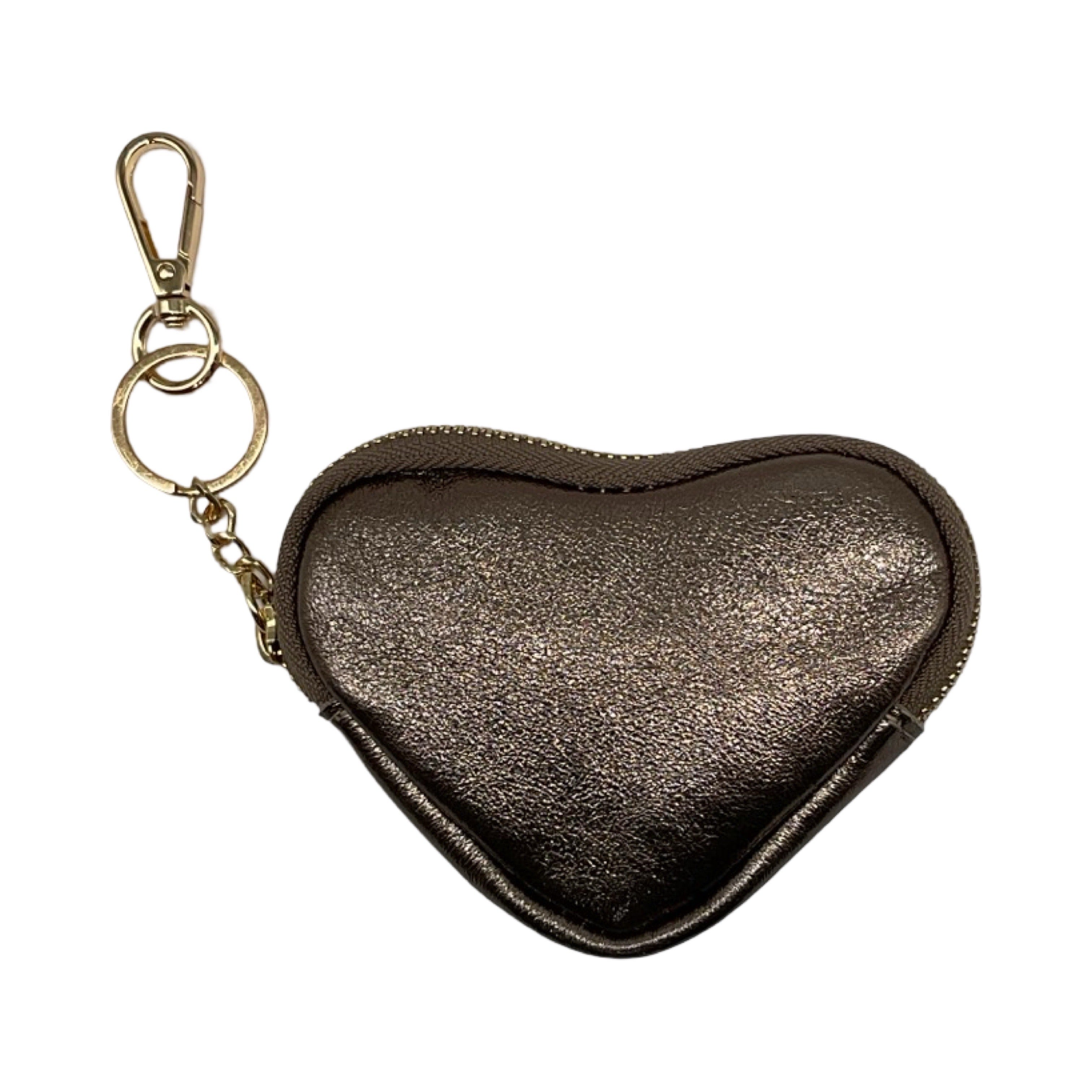 PORTEMONNAIE Porte-Cartes Bijou de Sac Charm CUIR COEUR