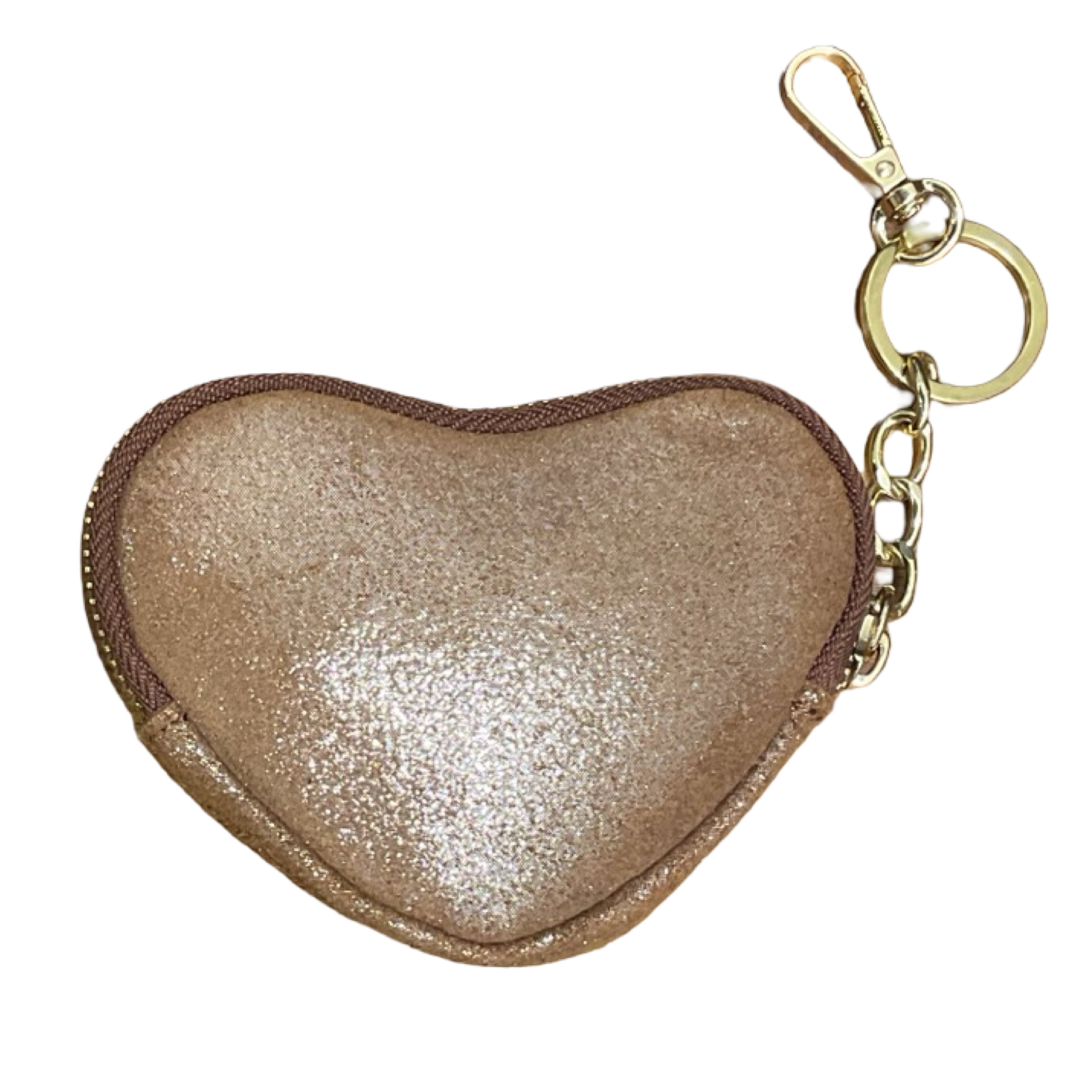 PORTEMONNAIE Porte-Cartes Bijou de Sac Charm CUIR COEUR