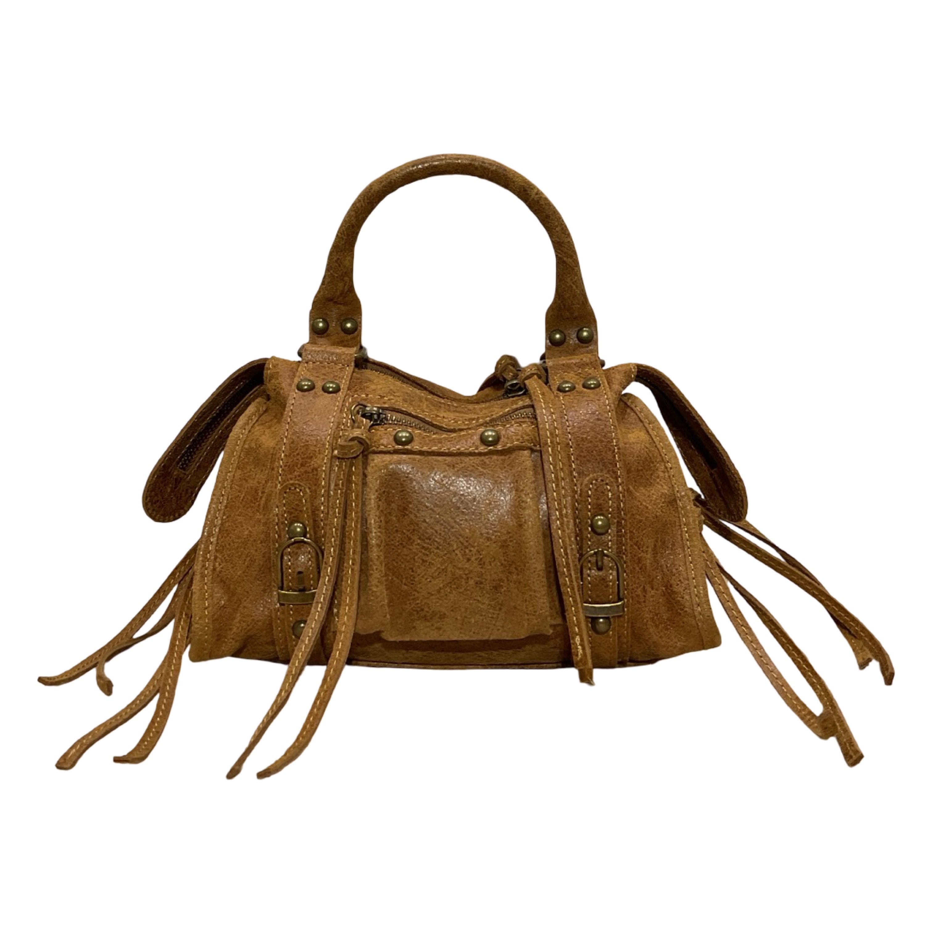 SAC CUIR MATE CAPUCINE S