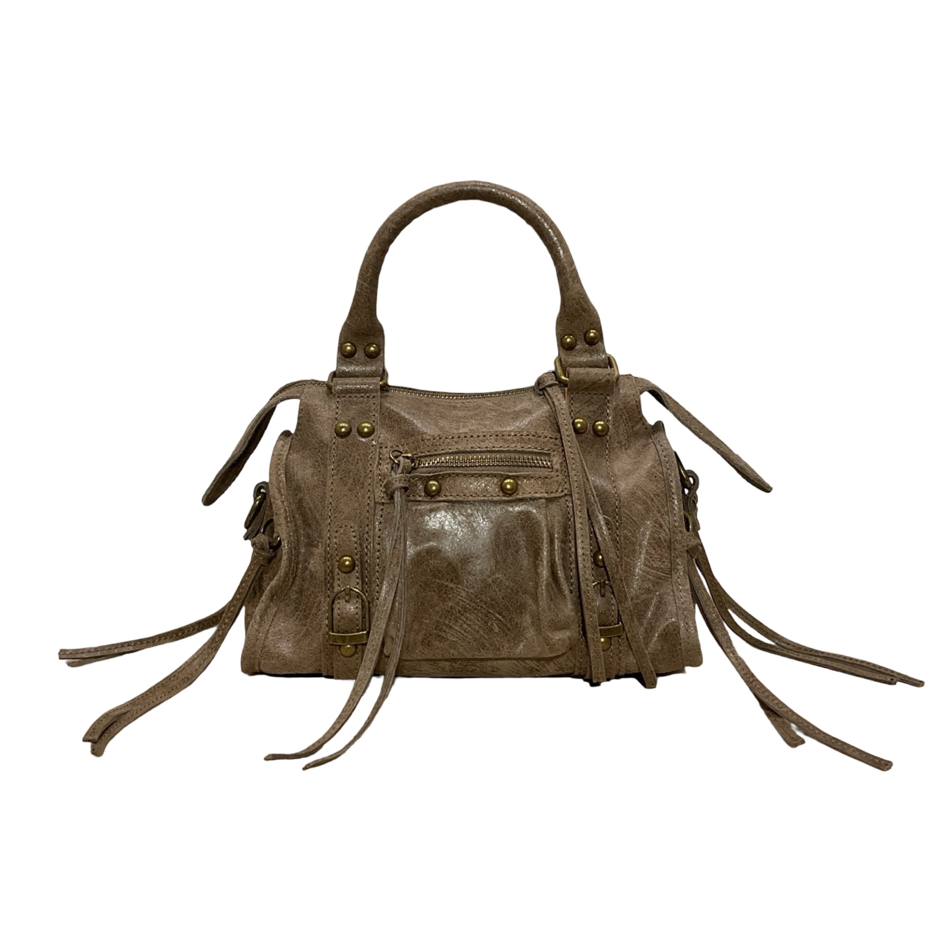 SAC CUIR MATE CAPUCINE S