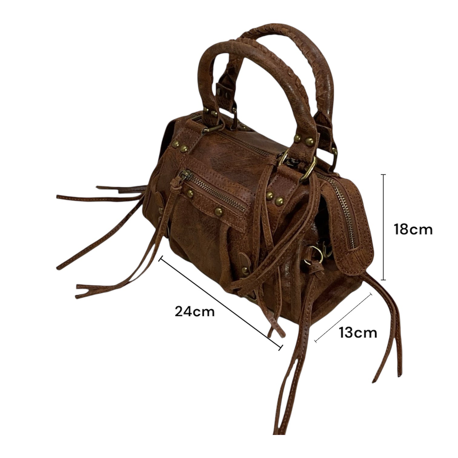 SAC CUIR MATE CAPUCINE S