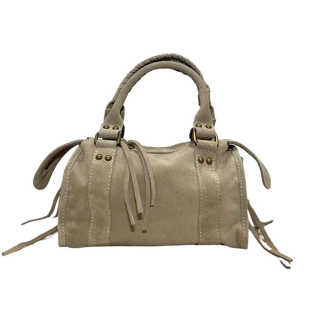 SAC CUIR SUEDE CAPUCINE S