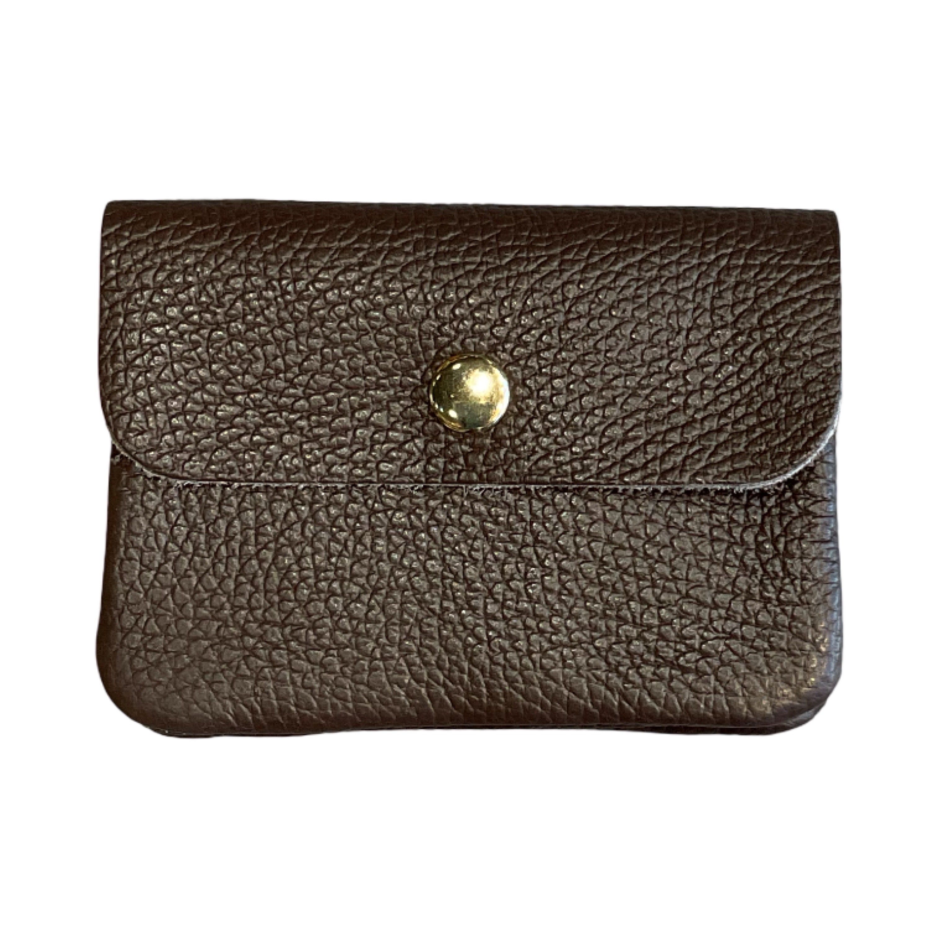 PETIT PORTEMONNAIE CUIR GRAINE