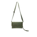 POCHETTE CLOUTE CUIR SUEDE