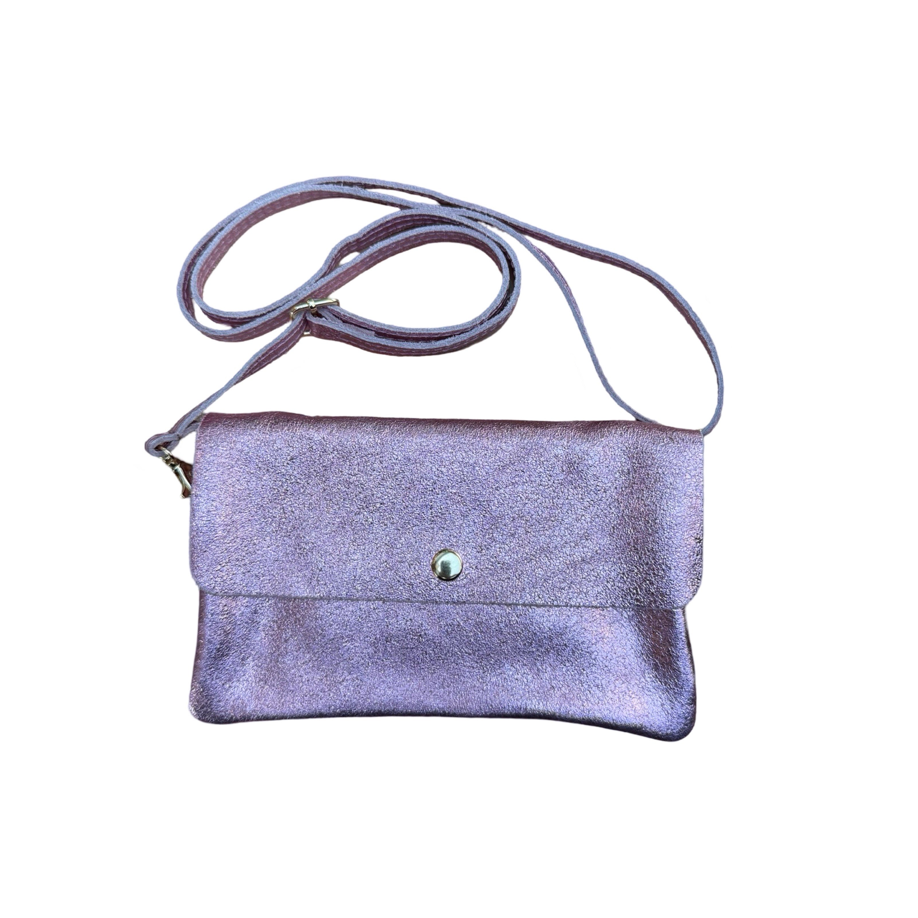 POCHETTE BANDOULIERE CUIR IRISE