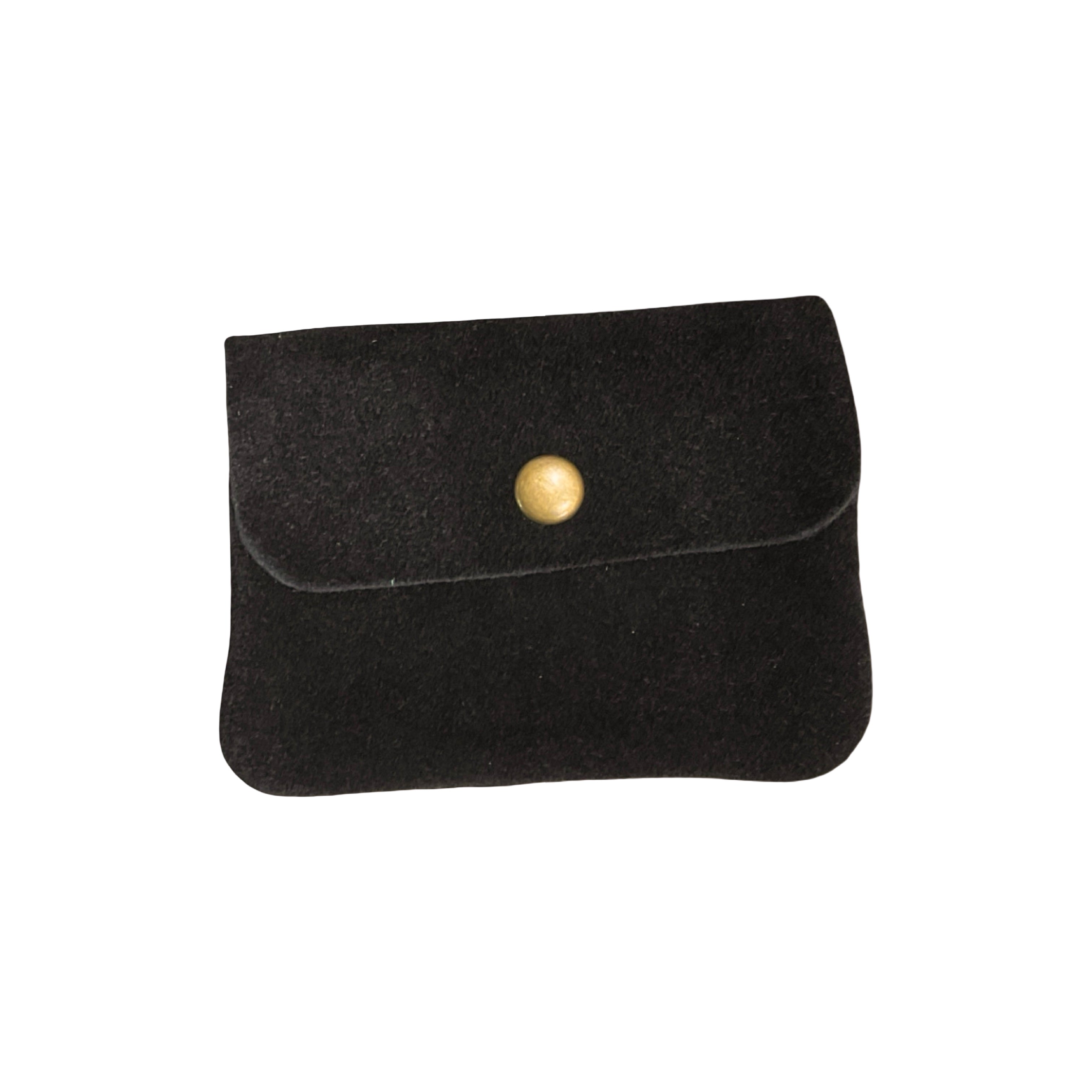 PETIT PORTE MONNAIE CUIR SUEDE 11CM
