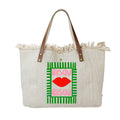 SAC COTTON GARNI CUIR BISOU BISOU