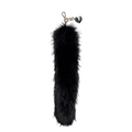 BIJOUX DE SAC FAUSSE FOURRURE NOIR