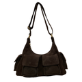 Sac Cuir Suède Multipoche Dollar