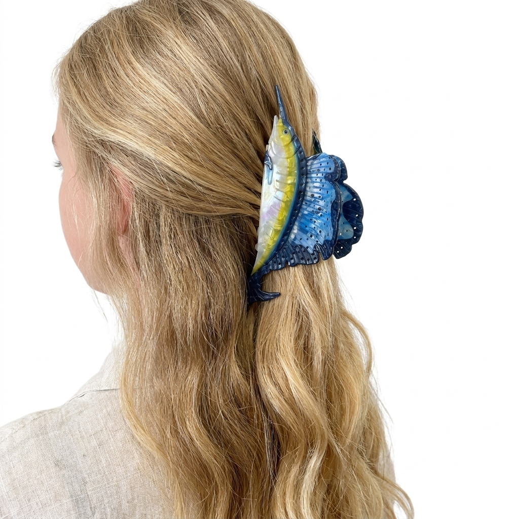Pince à cheveux poisson 030