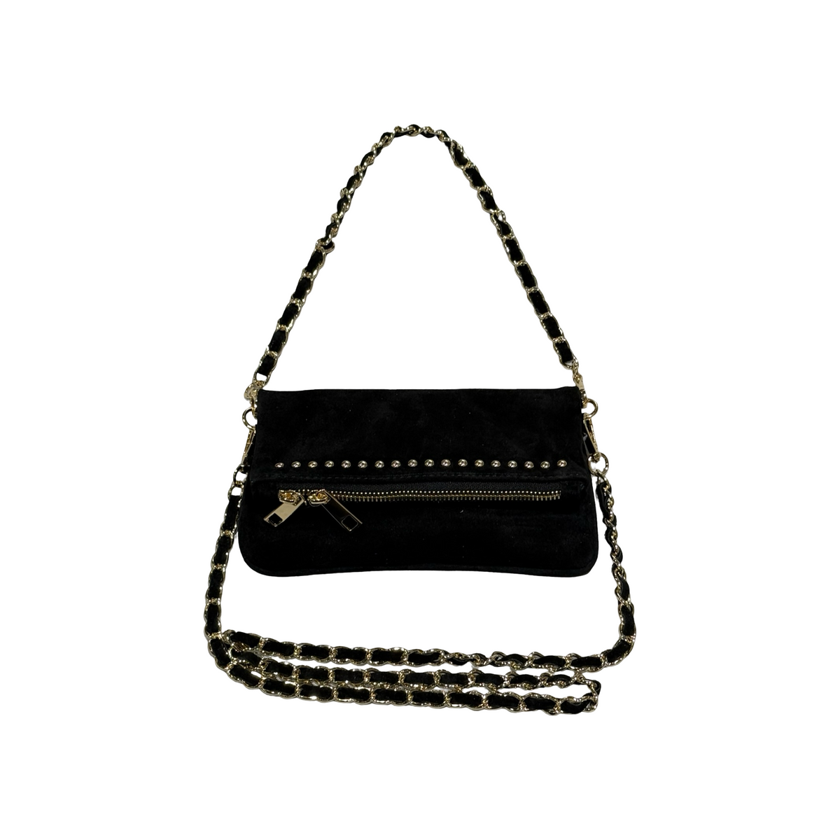 Pochette Cuir Suede Small