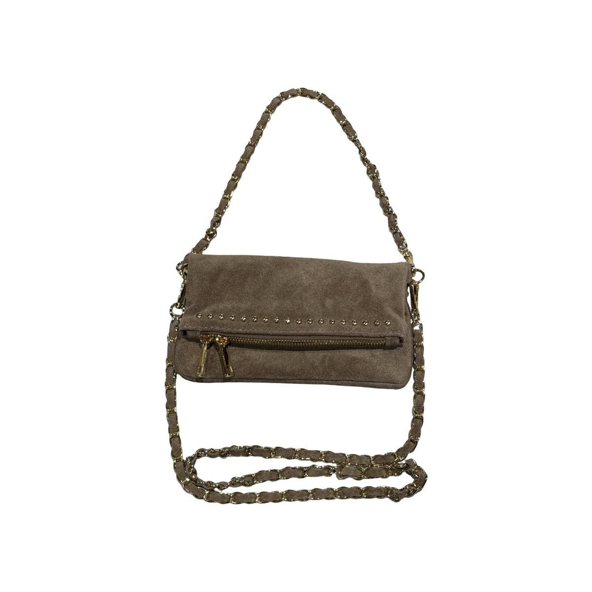 Pochette Cuir Suede Small