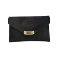 Pochette en Cuir Suède Chaînette