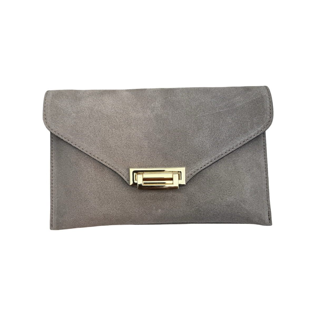 Pochette en Cuir Suède Chaînette