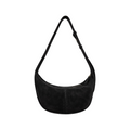 Sac Demi Lune en Cuir Suède