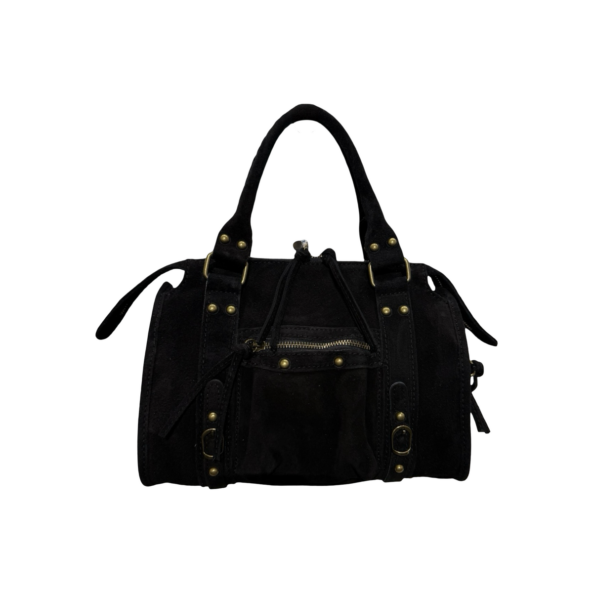 Sac à Main Cuir Suède Capucine M