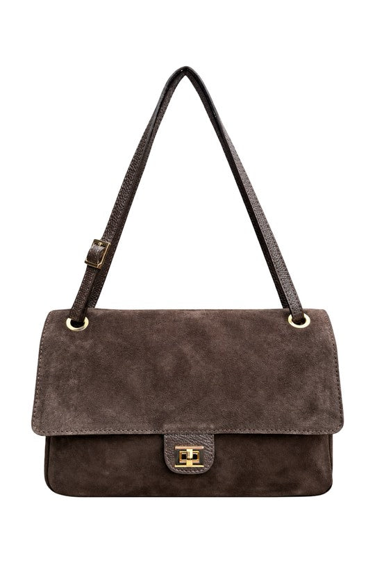 Sac en Cuir Suède Aura M