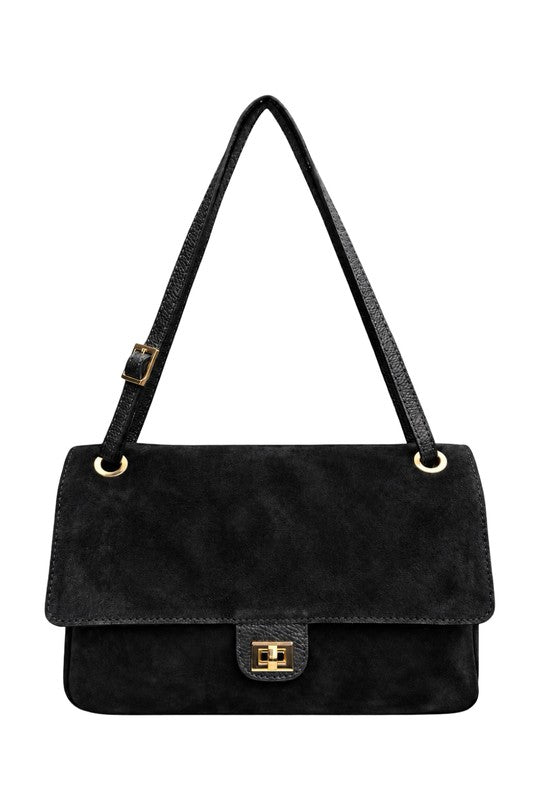 Sac en Cuir Suède Aura M