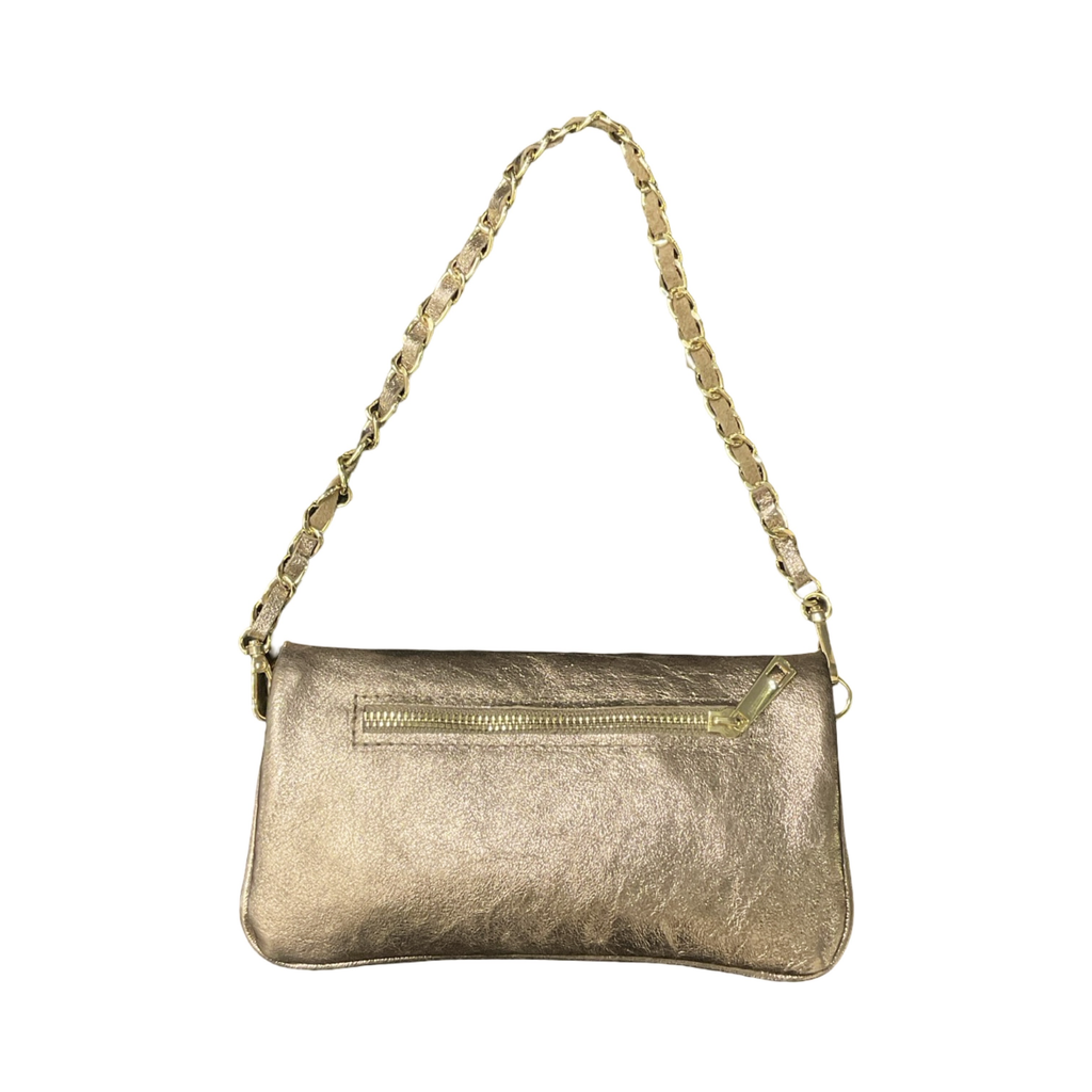 POCHETTE CUIR IRISE SMALL
